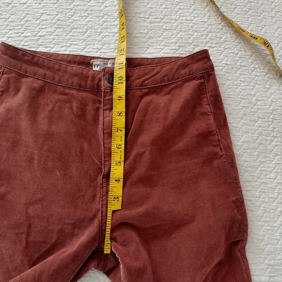 Free People Just Float Corduroy Flare Pants Sz 27 - Picture 9 of 10